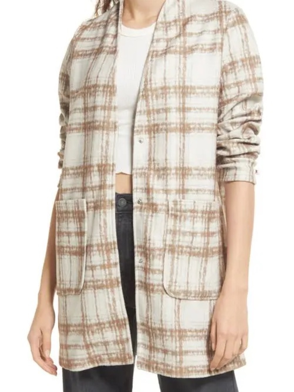 Vero Moda Freja Brushed Jacket - Tiger’s Eye